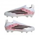 ADIDAS F50 Elite Ll Fg J Ly Bianco Nero Rosso - Scarpe Da Calcio Bambino
