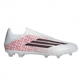 ADIDAS F50 League Ll Fg Mg Ly Bianco Nero Rosso - Scarpe Da Calcio Uomo
