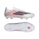ADIDAS F50 League Ll Fg Mg Ly Bianco Nero Rosso - Scarpe Da Calcio Uomo