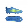 ADIDAS F50 League Fg Ll Sky Blu Giallo - Scarpe Da Calcio Bambino