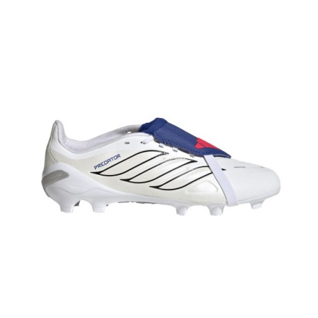 ADIDAS Predator League Ft Fg J Bianco Bianco Blu - Scarpe Da Calcio Bambino