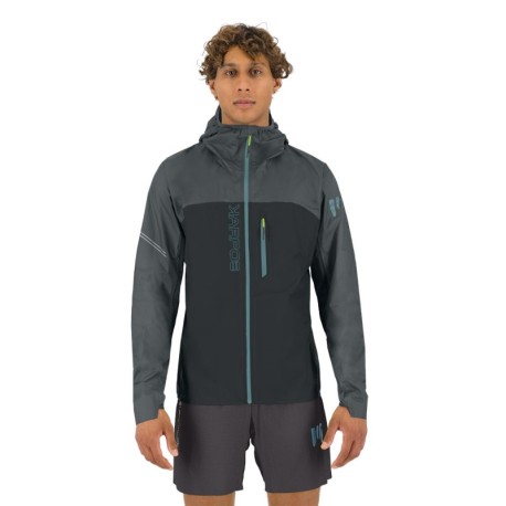 Karpos Giacca Alpinismo Lavaredo Rain Evo Woodl Gray Urban Uomo