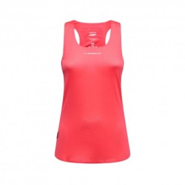 La Sportiva Canotta Trail Running Pure Hibiscus Bianco Donna