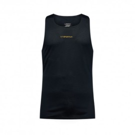 La Sportiva Canotta Trail Running Pure Nero Giallo Uomo