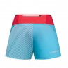 La Sportiva Short Trail Running Flow 3" Malibu Blue Hibiscus Donna