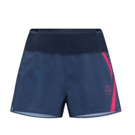 La Sportiva Short Trail Running Flow 3" Night Sky Azalea Donna