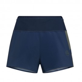 La Sportiva Short Trail Running Flow 3" Night Sky Cypress Uomo