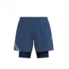 La Sportiva Short Trail Running Flow 5" Night Sky Chalk Uomo