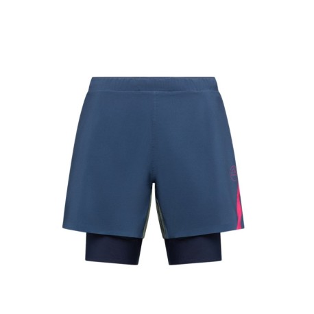 La Sportiva Short Trail Running Flow 5" Night Sky Cypress Donna