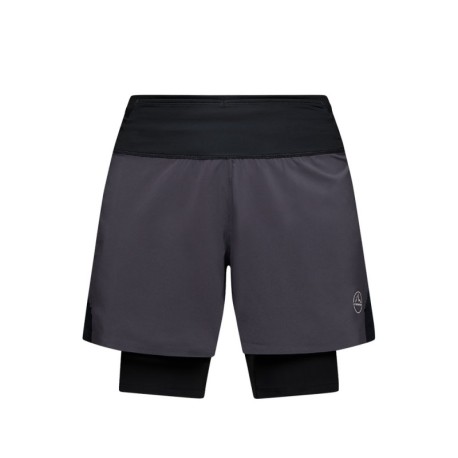 La Sportiva Short Trail Running Ultra Distance Onyx Chalk Uomo