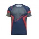 La Sportiva T-Shirt Trail Running Flow Mountain Rosso Cypress Uomo