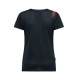 La Sportiva T-Shirt Trail Running Pure Nero Hibiscus Donna