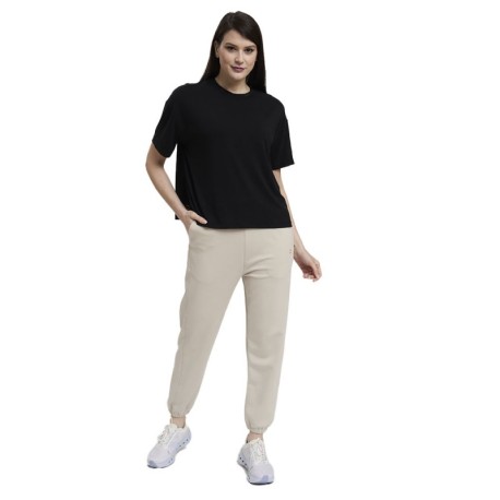 Iceport T-Shirt Modal Stretch Nero Donna