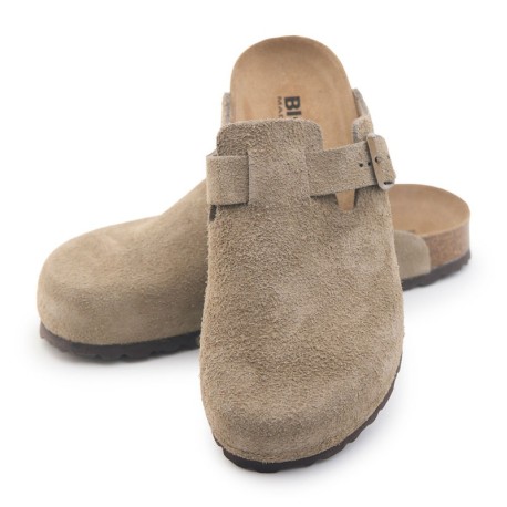 Bioline 1900 Big Suede Sand - Ciabatte Uomo