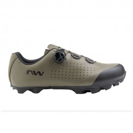 Northwave Scorpius Plus Verde Forest Nero - Scarpe Mtb Uomo