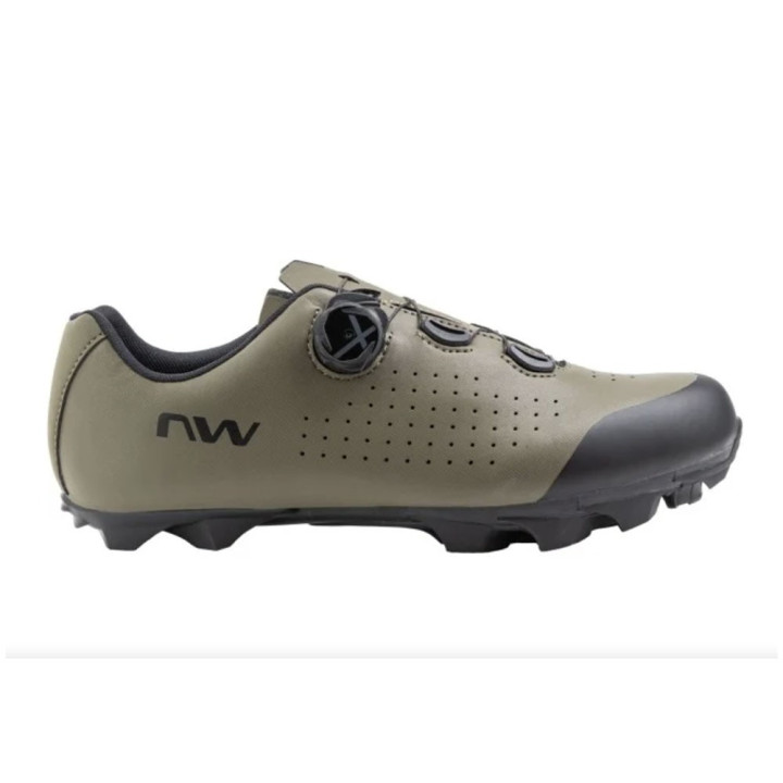 Northwave Scorpius Plus Verde Forest Nero - Scarpe Mtb Uomo