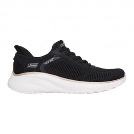 Skechers Current Muse Slip Ins Nero Bianco - Sneakers Donna