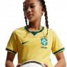 Nike Brasile 2026 Stadium Home Maglia Maniche Corte Giallo Verde Bambino