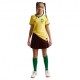 Nike Brasile 2026 Stadium Home Maglia Maniche Corte Giallo Verde Bambino
