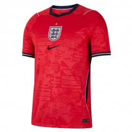 Inghilterra 2026 Stadium Away Maglia Maniche Corte rosso Obsidian bianco