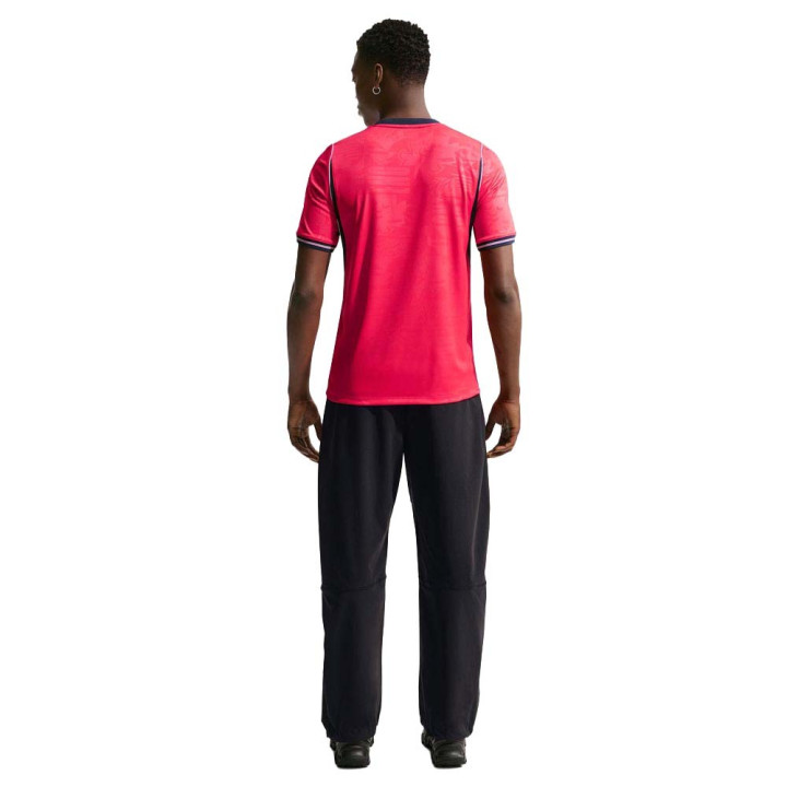Nike Inghilterra 2026 Stadium Away Maglia Maniche Corte Rosso Obsidian Bianco Uomo