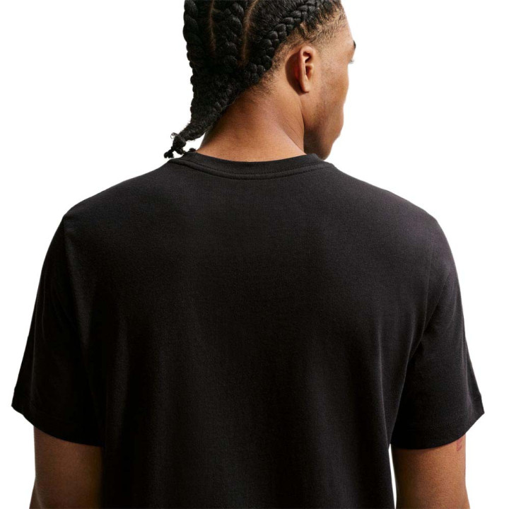Nike Inter Maglia Maniche Corte Crest Nero Uomo