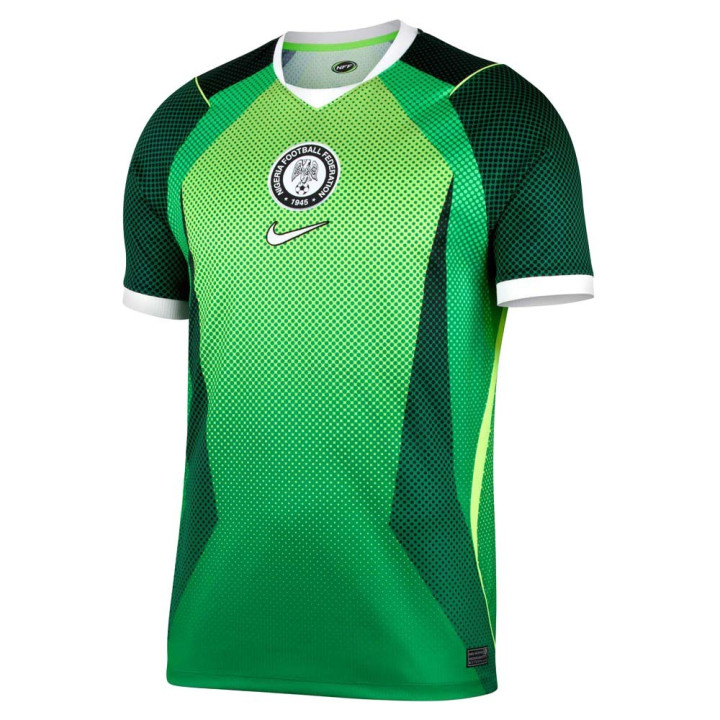 Nike Nigeria 2026 Stadium Home Maglia Maniche Corte Verde Bianco Uomo