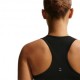 Nike Tempo Swoosh Canotta Running Run Nero Bianco Donna