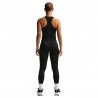 Nike Tempo Swoosh Canotta Running Run Nero Bianco Donna