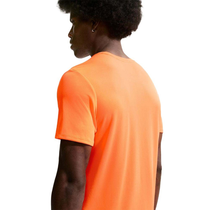 Nike Miler T-Shirt Running Total Arancio Reflective Silv Uomo