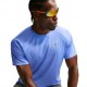 Nike Stride T-Shirt Running Blu Pulse Reflective Silv Uomo