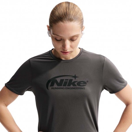 Nike Swift T-Shirt Running Disrupt Medium Ash Reflective Silv Donna