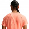 Nike Swift T-Shirt Running Novelty Arancio Pulse Reflective Sil Donna