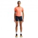 Nike Swift T-Shirt Running Novelty Arancio Pulse Reflective Sil Donna