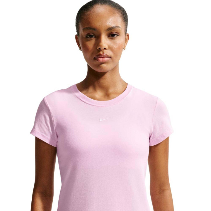 Nike Sportswear Chill Knit T-Shirt Rosa Donna