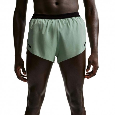 Nike Aeroswift Pantaloncini Running 2" Steam Nero Uomo