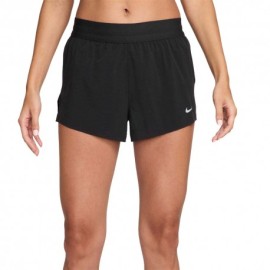 Nike Swift Breathe Pantaloncini Running Novelty Nero Reflective Silv Donna