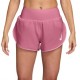 Nike Tempo Flow Swoosh Pantaloncini Running Peony Rosa Foam Donna