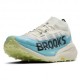 Brooks Cascadia Elite Bianco Azzurro Nero - Scarpe Trail Running Uomo
