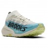 Brooks Cascadia Elite Bianco Azzurro Nero - Scarpe Trail Running Uomo