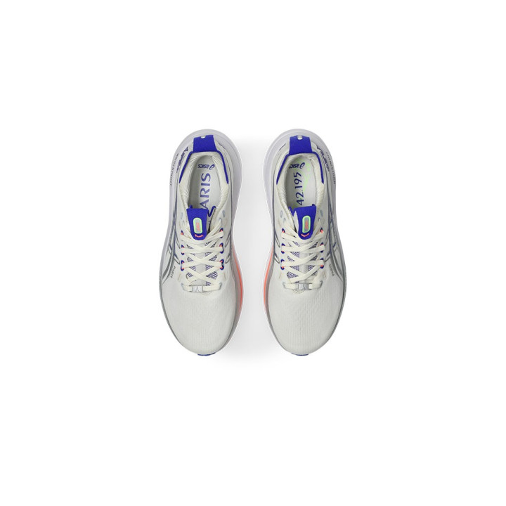 Asics Gel Nimbus 28 Cream Pure Argento - Scarpe Running Uomo