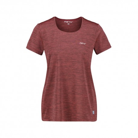 Meru T-Shirt Trekking Minto Viva Magenta Melange Donna