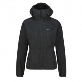 Meru Softshell Lalitpur Hoodie Caviar Donna