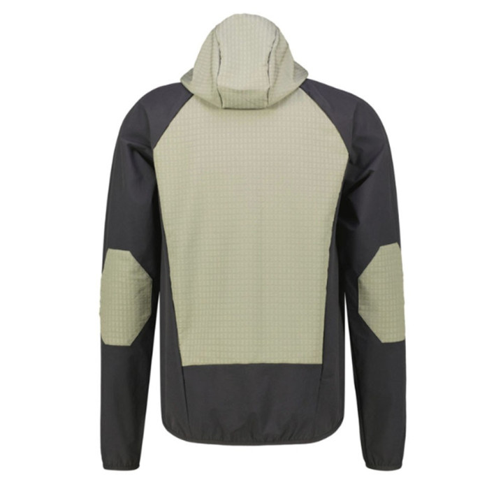 Meru Softshell Lalitpur Hoodie Caviar Vetiver Caviar Uomo
