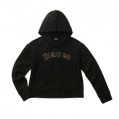 Blauer Felpa Con Cappuccio Fayette Nero Donna