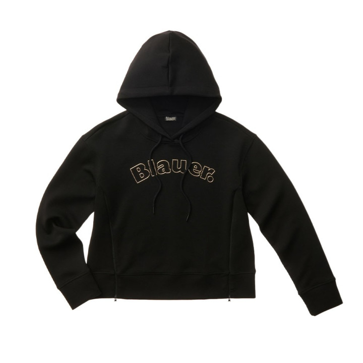 Blauer Felpa Con Cappuccio Fayette Nero Donna