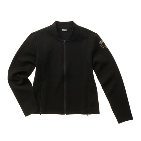 Blauer Felpa Con Cerniera Valencia Nero Donna