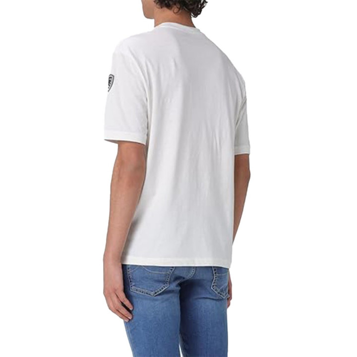 Blauer T-Shirt Hanson Bianco Uomo