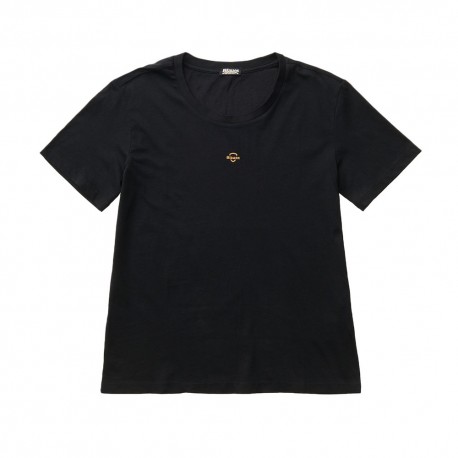 Blauer T-Shirt Logo Piccolo Pumpies Nero Donna