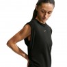 Nike Sportswear Chill Terry Dress Logo Nero Donna